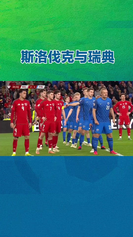 瑞典战胜斯洛伐克，晋级希望重现
