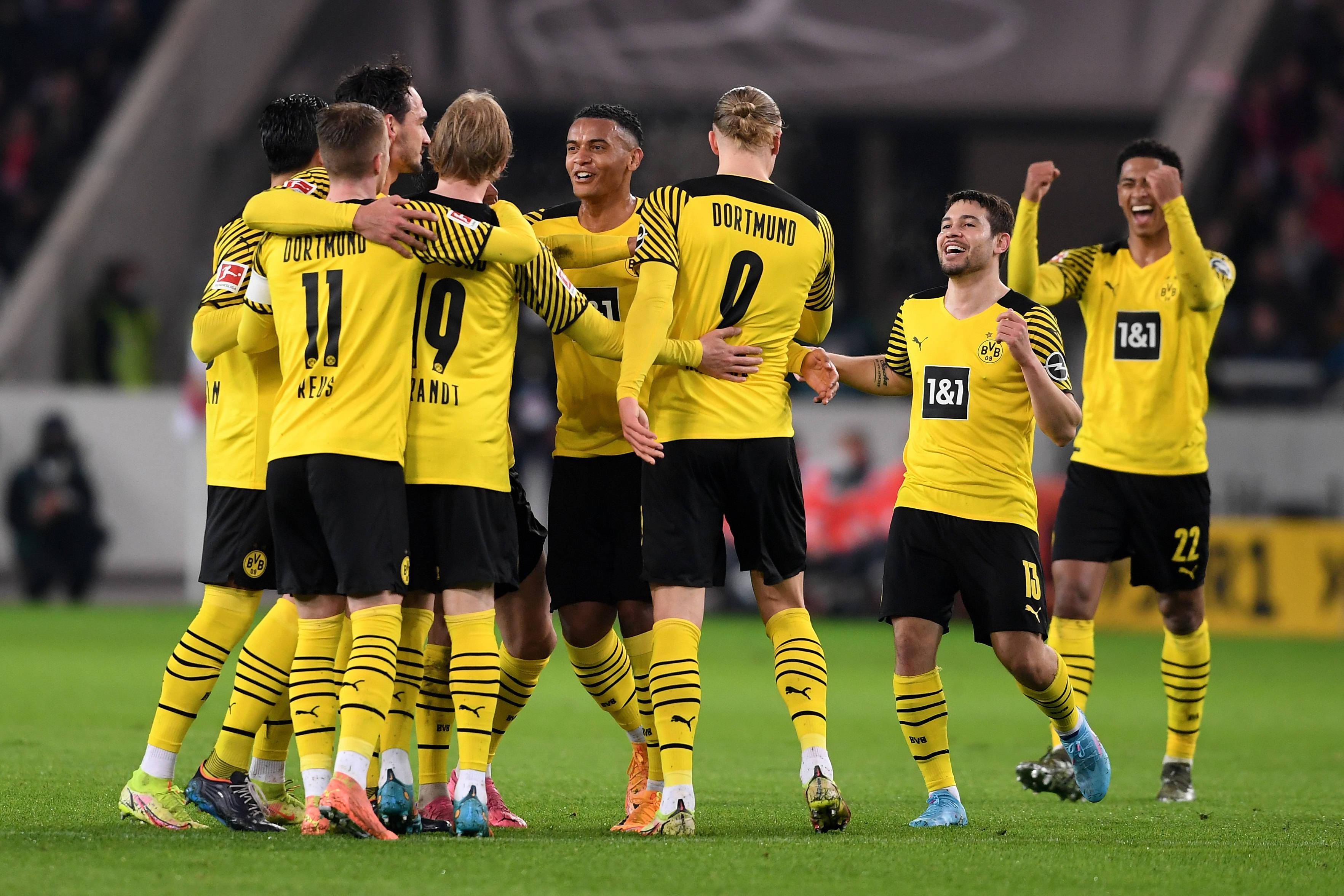 多特蒙德战胜对手取得联赛胜利